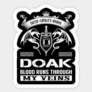 DOAK Sticker